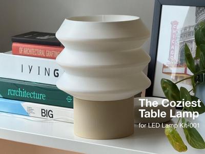 Cozy Glow Table Lamp for LED Lamp Kit