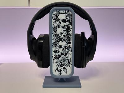 inlay for cP3D´s Headset / Headphone Stand Skulls