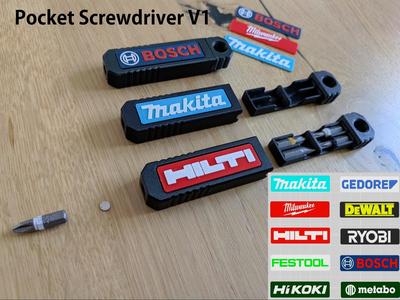 Pocket Screwdriver- multi manufacturer