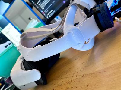 Remodeled DIY "elite" strap for Quest 2