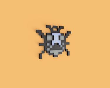 Retro Series - Pokemon Keyring - Bug