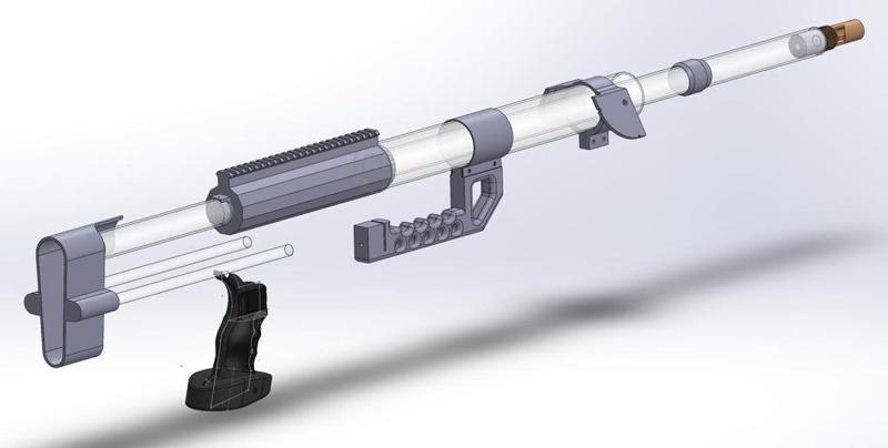 Cheyenne Tactical "CheyTac" M200 Intervension printable prop