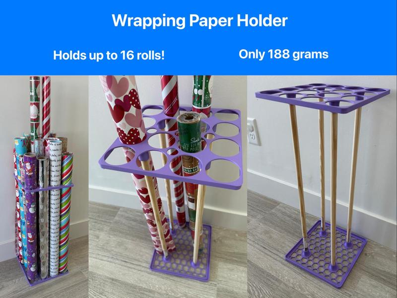 Wrapping Paper Holder | Free standing!