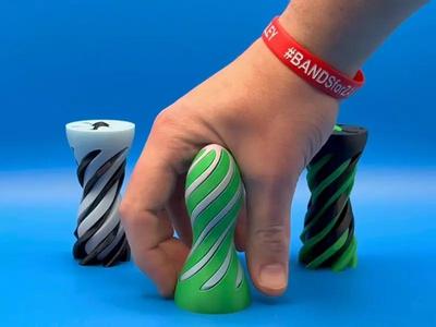 Pawn Spiral Passthrough Fidget Toy - Easy to Print, No Supports Required