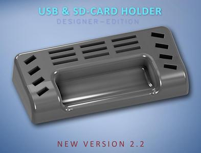 USB & SD Card Holder V2.2