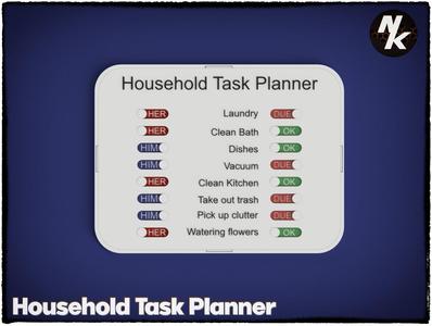 Household Task Planner