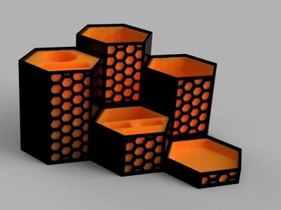 2nd Hexagonal Tool Organizer