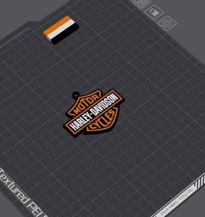 Keychain: Harley Davidson I