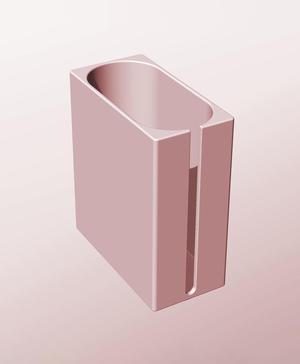 CX68-170-SS Stacking slotted module bin for modern home decor