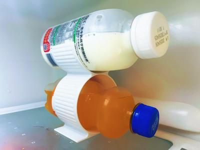 Refrigerator Drink Stacking Organizer Drink Rack Cola Milk Beer Mineral Water Refrigerator Storage