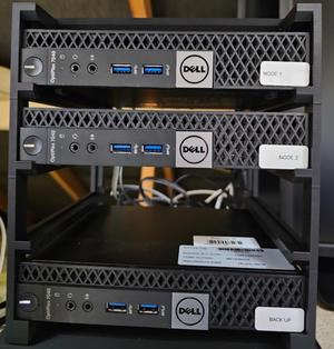 Dell Optiplex Micro Storage Rack (4 Unit)
