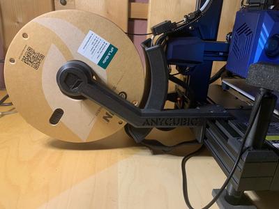 Fixed Spool Holder with Cable Protection for Anycubic Kobra 2 Pro