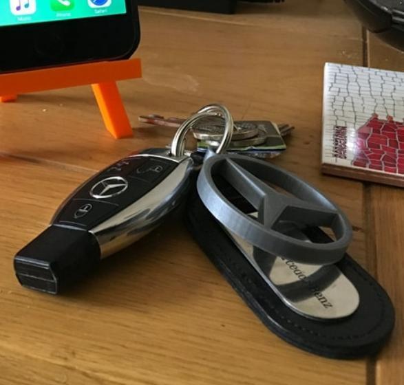 Mercedes-Benz Logo Keyring