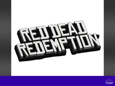 Red Dead Redemption 3D logo