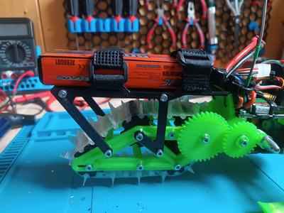 Arctic tinyrider improved battery bed V2