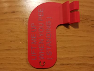 Toilet seat lid