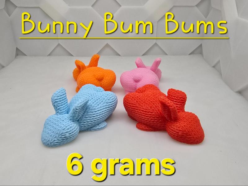 knitted easter Bunny Bum Bums