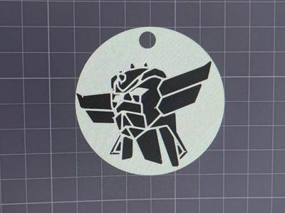 Goldrake Keychain