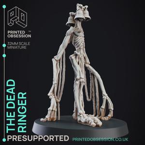 Dead Ringer - Cryptid - PRESUPPORTED - 32mm scale - Siren head D&D style