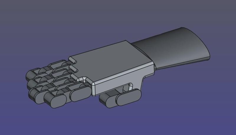 OpenSource Bionics Hand 0.1