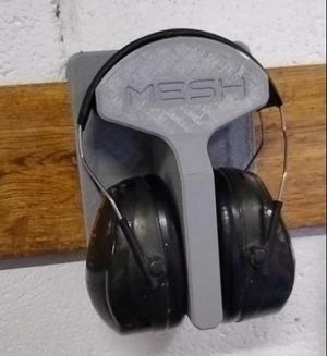 Ear Defender Holder for French Cleat System