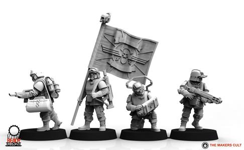 Universal Guard - Command Squad Builder