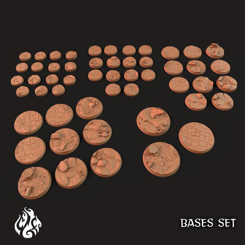 Bases Pack (25-60mm)