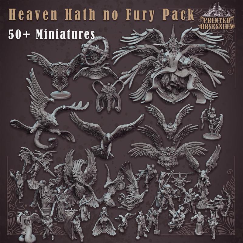 Heaven Hath no Fury - 70+ model Mega Pack