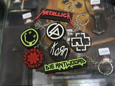 Music Band keychains
