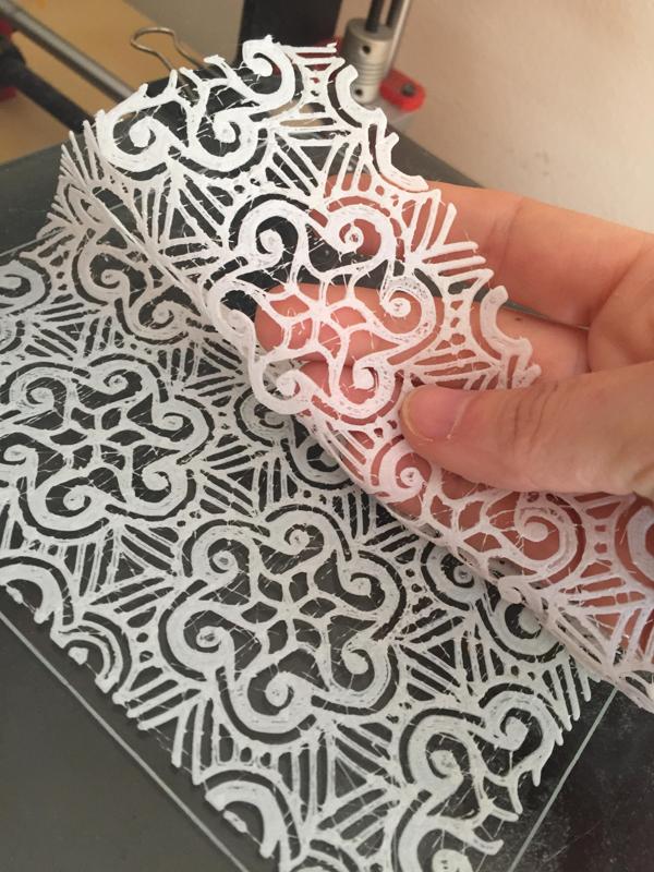 Flexible lace