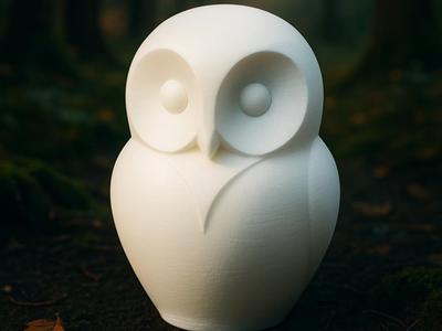 Wisdom Guardian – Timeless Owl in a Modern Look