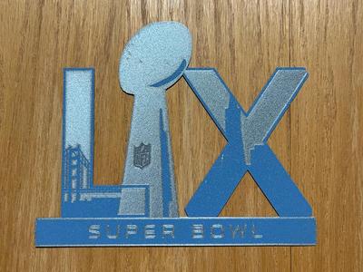 super bowl LX display logo