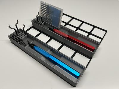 Deburring Tool Holder - Gridfinity