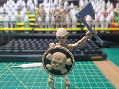 Accessories for Posable Skeleton Army