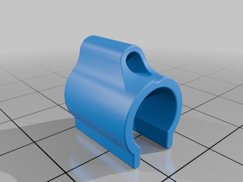 Fishing rod bell clip