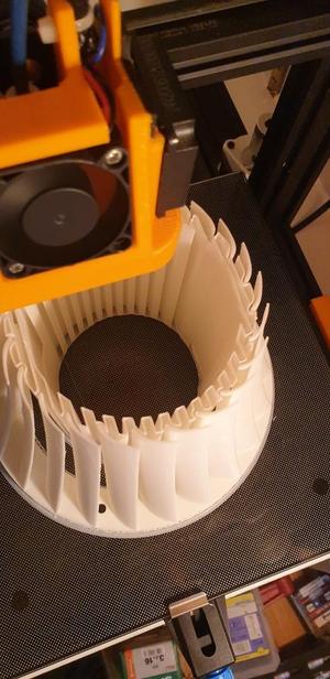 Turbine Lamp Shade