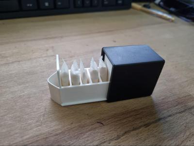 Nicotine pouch filing cabinet (storage box)