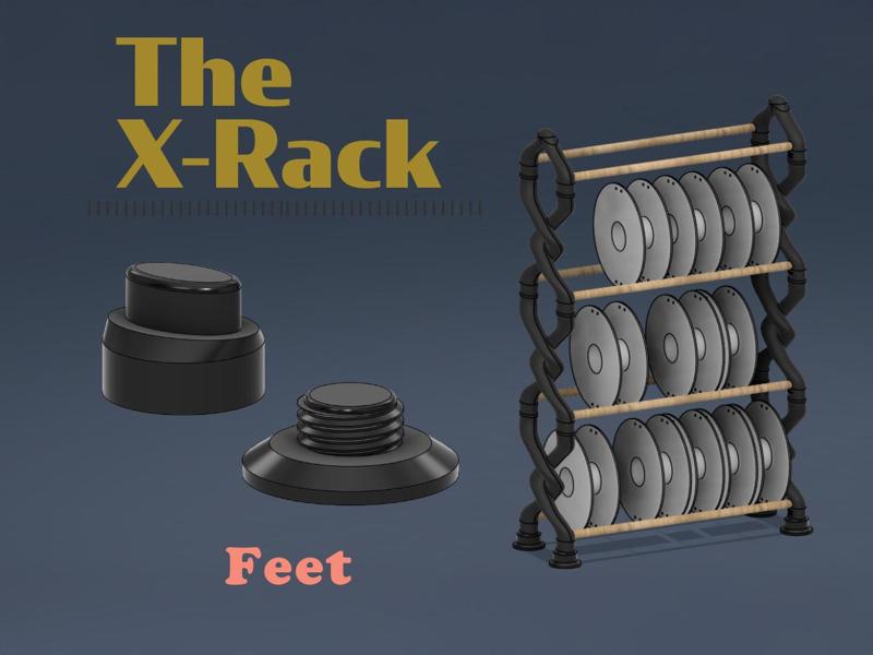 The X-Rack Adjustable Feet
