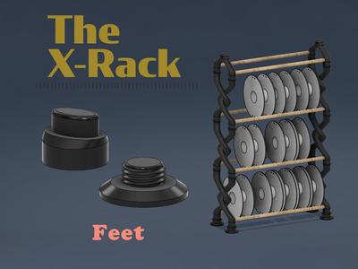 The X-Rack Adjustable Feet