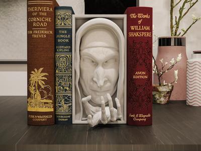 Valak The Nun Book Nook and Wall Mount
