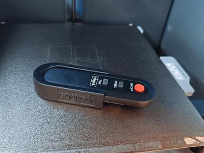 Remote control holder for the Scheppach HDA-14