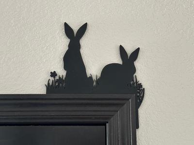 Rabbits Scenic Door Corner