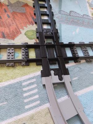 Lego Duplo Compatible Train Track Crossing 90
