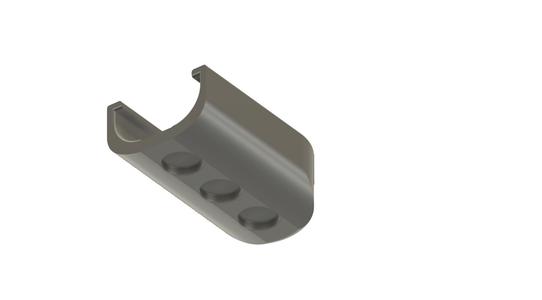 Magnetic Google TV remote holder 15x3mm magnet remix