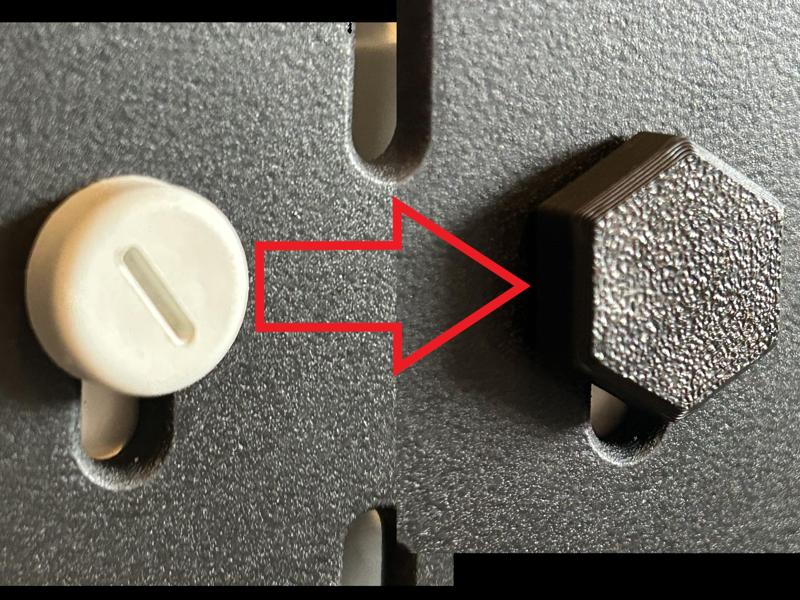 IKEA Skadis Screw Cover