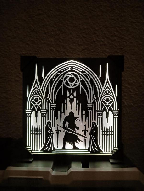 Blood Omen Based Lamp/Deco With Easy Solution To Change Front !