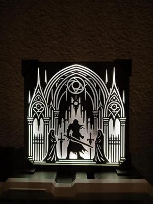 Blood Omen Based Lamp/Deco With Easy Solution To Change Front !