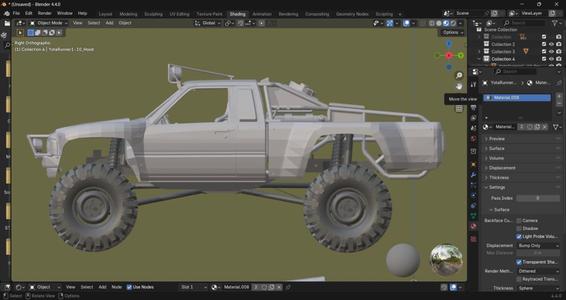 Toyota Pre Runner Body