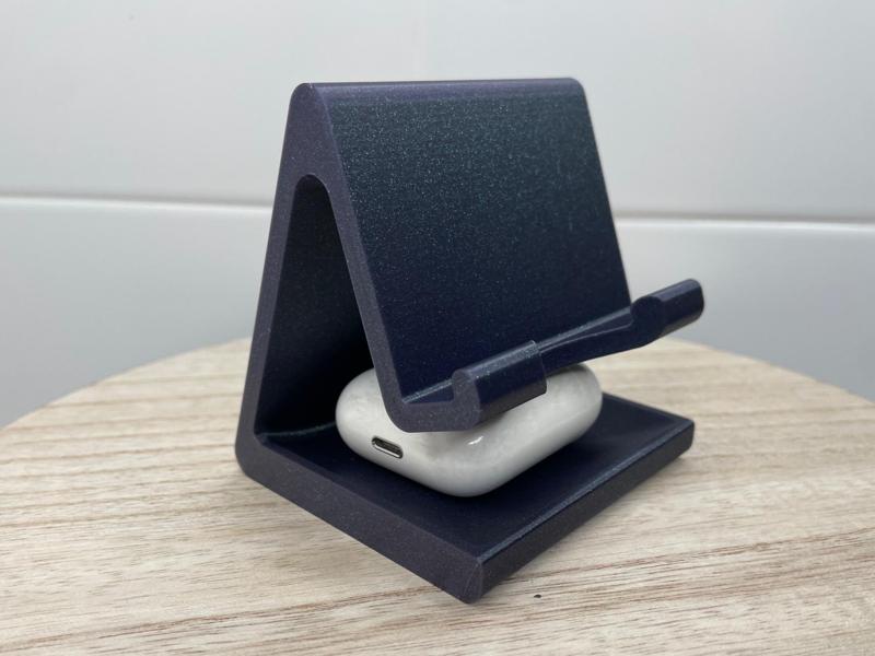 Universal Phone Stand With Storage Tray