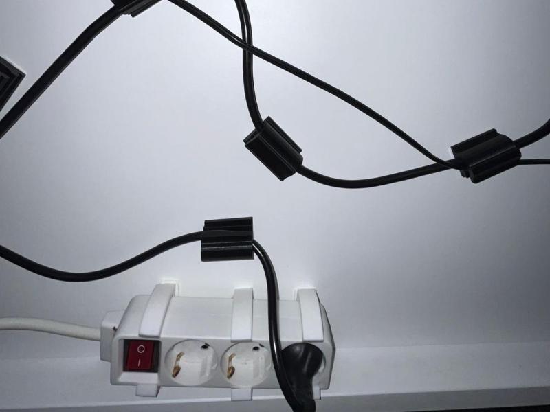 Big and Small cable clips fitting for every Size